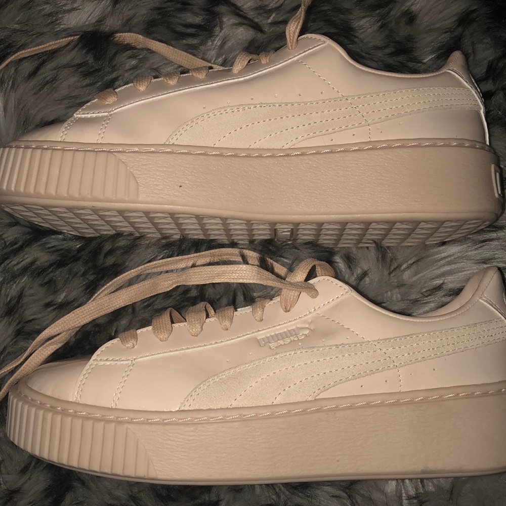 Pink Puma Basket